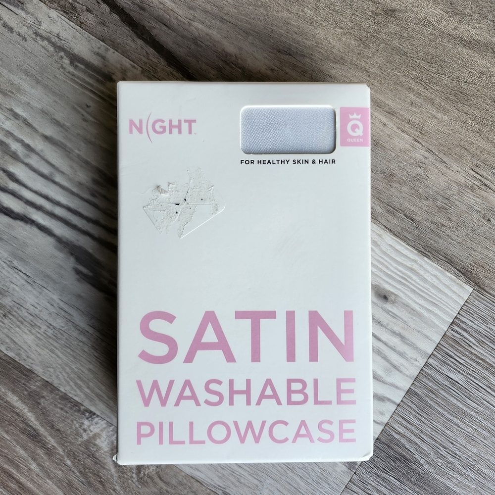 Night Brand Satin Pillowcase Queen Size | Soft Hair & Skin Friendly | 1 Piece